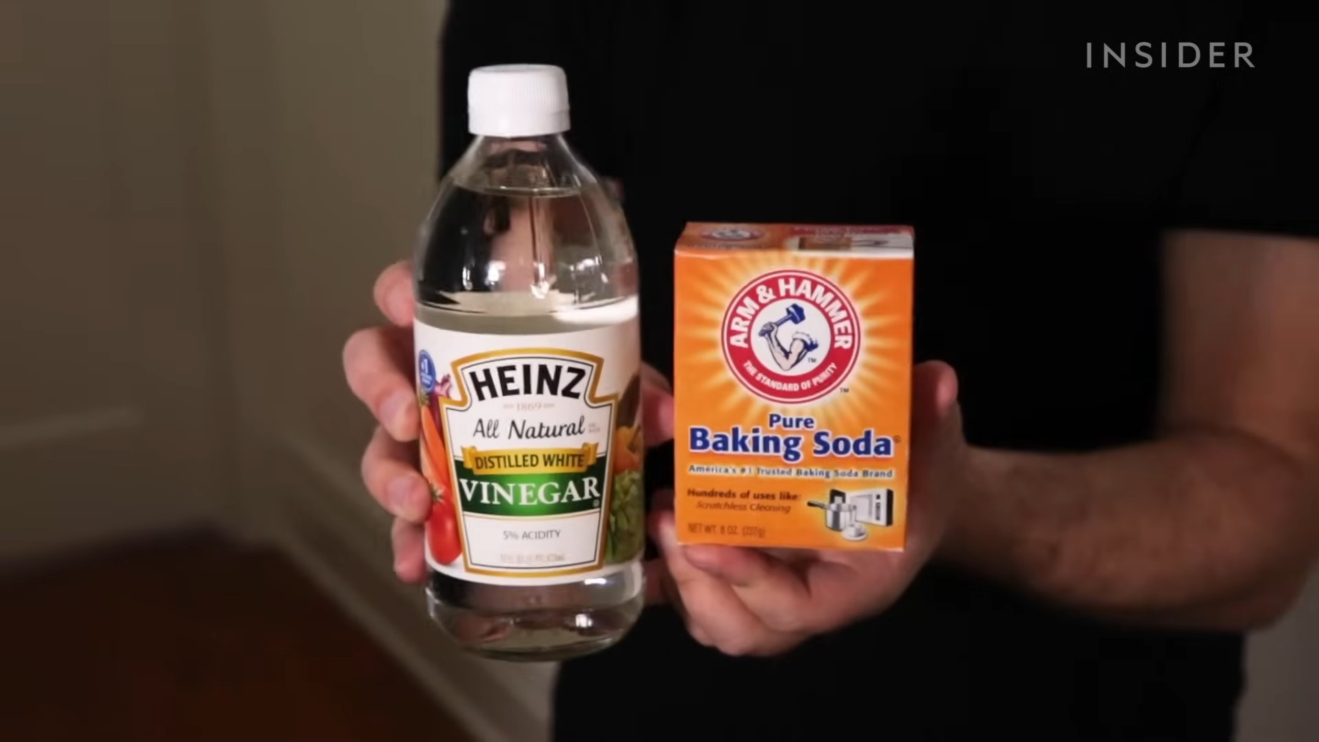 Backofen reinigen Soda Essig